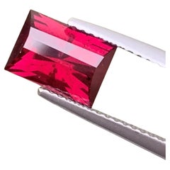 Fancy Cut 2.75 Carat Natural Loose Red Pomegranate Rhodolite Garnet Gemstone