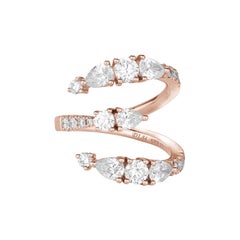 Fancy Cut Diamonds Ring Numerology Number 3