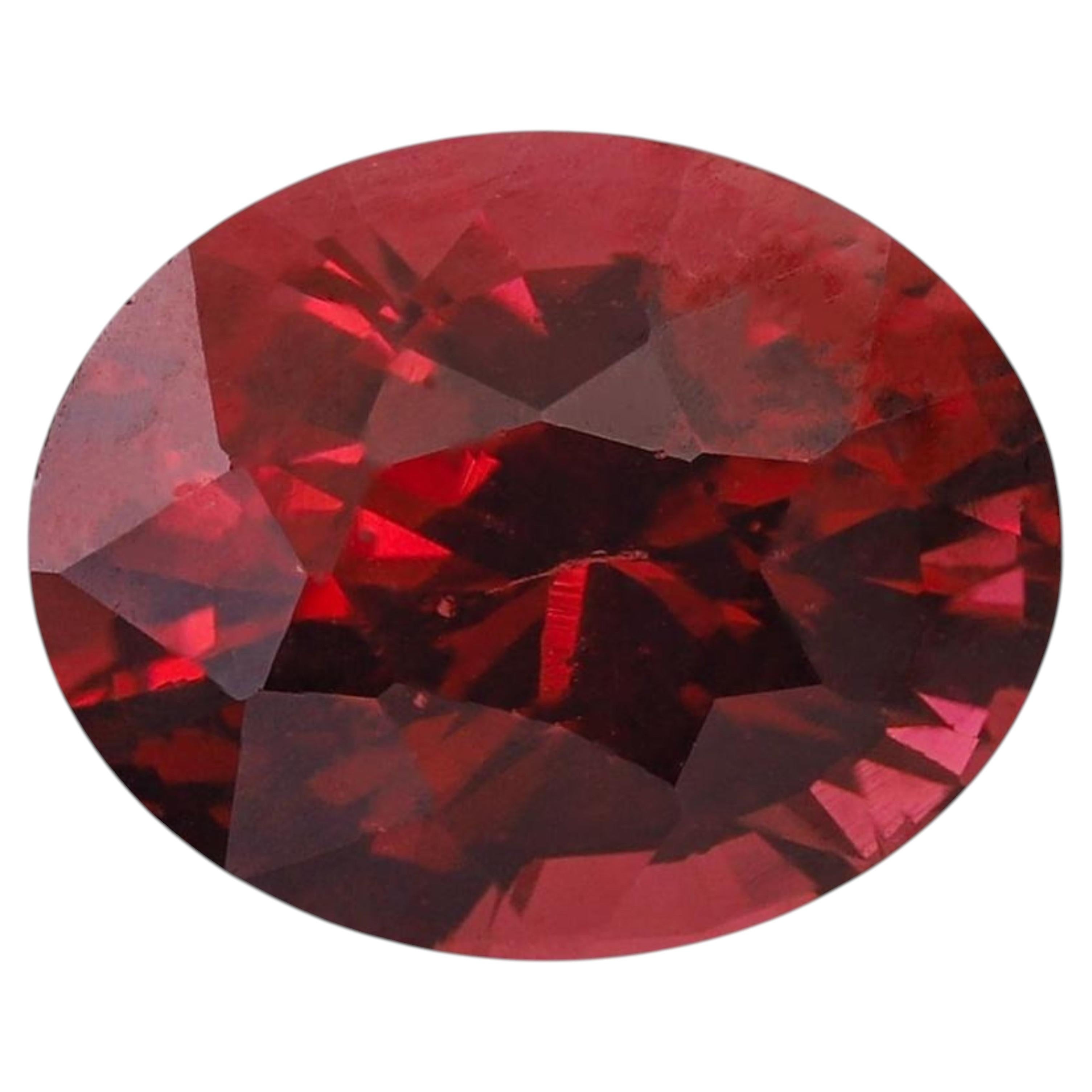 Pierre tourmaline rubélite taille fantaisie de 2,20 carats pour bijouterie