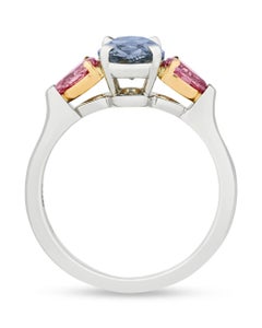 Fancy Deep Blue Diamond Ring, 1.50 Carats