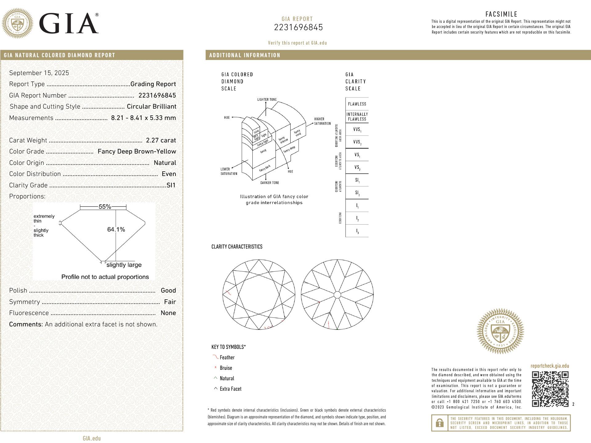 Ausgefallener, tiefbraungelber Diamantring, englisch, um 1910. (Alteuropäischer Schliff) im Angebot