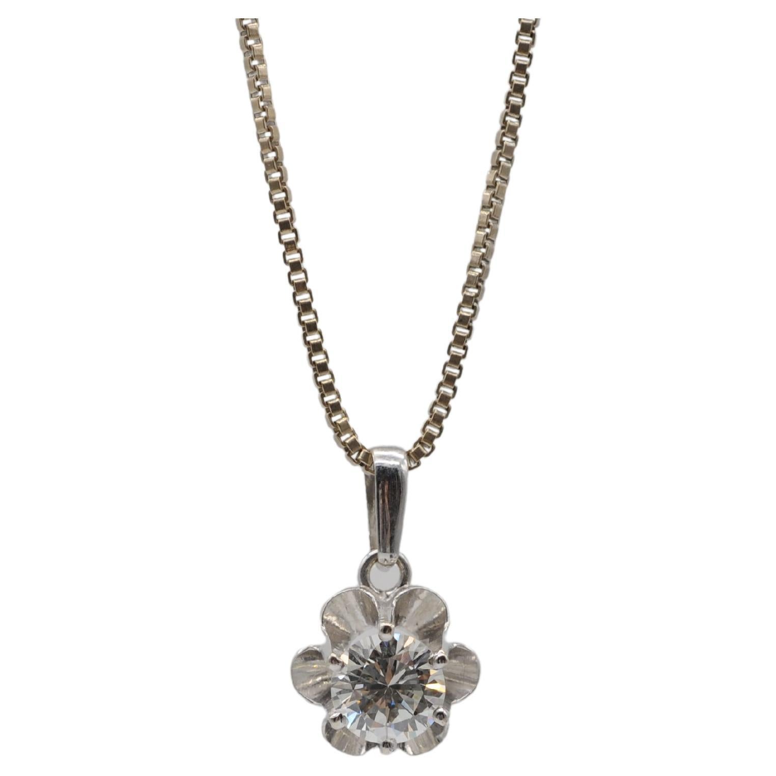 Fancy Diamond 1.2ct necklace clarity:VVS1 Color:G  For Sale 4