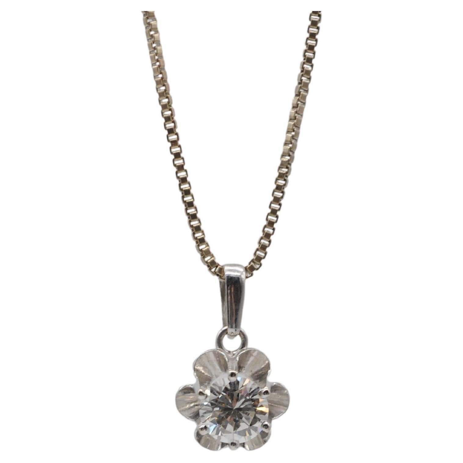 Fancy Diamond 1.2ct necklace clarity:VVS1 Color:G  For Sale 3