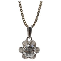 Fancy Diamond 1.2ct necklace clarity:VVS1 Color:G 
