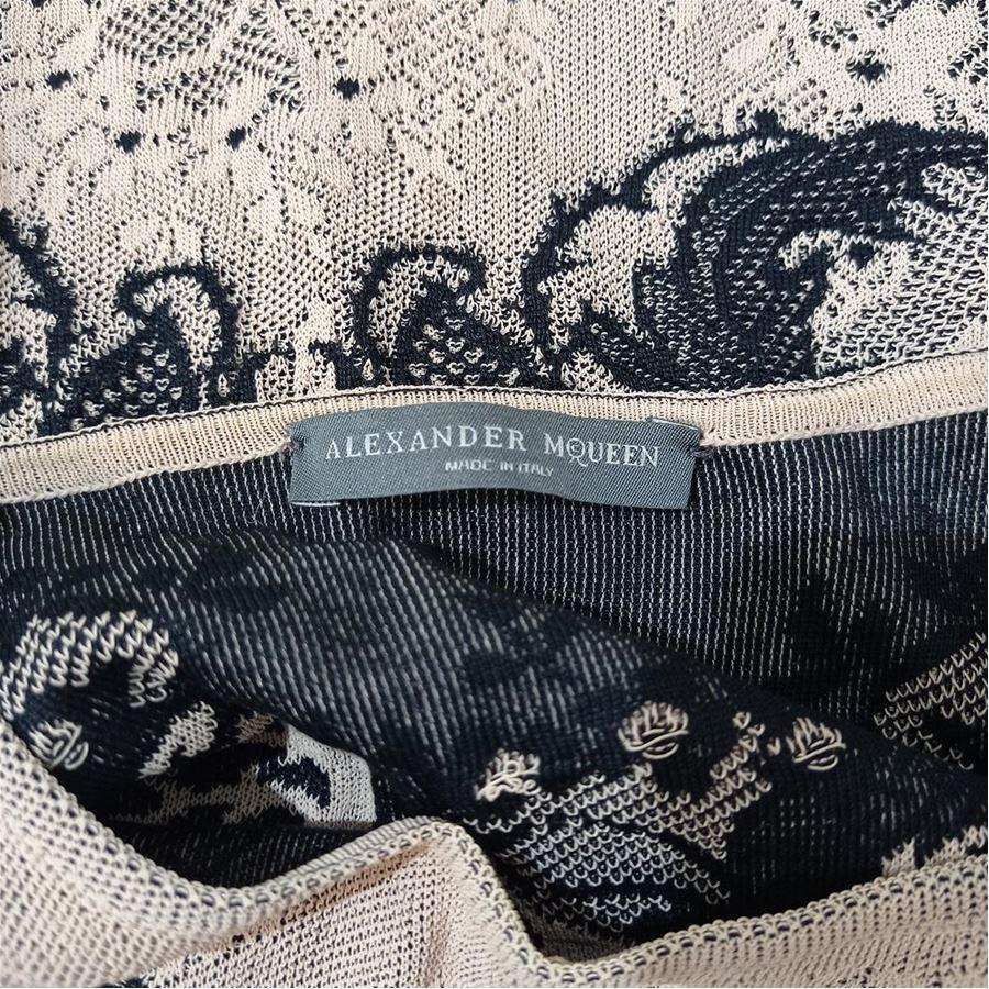 Alexander McQueen Ausgefallenes Kleid Größe S im Zustand „Hervorragend“ im Angebot in Gazzaniga (BG), IT