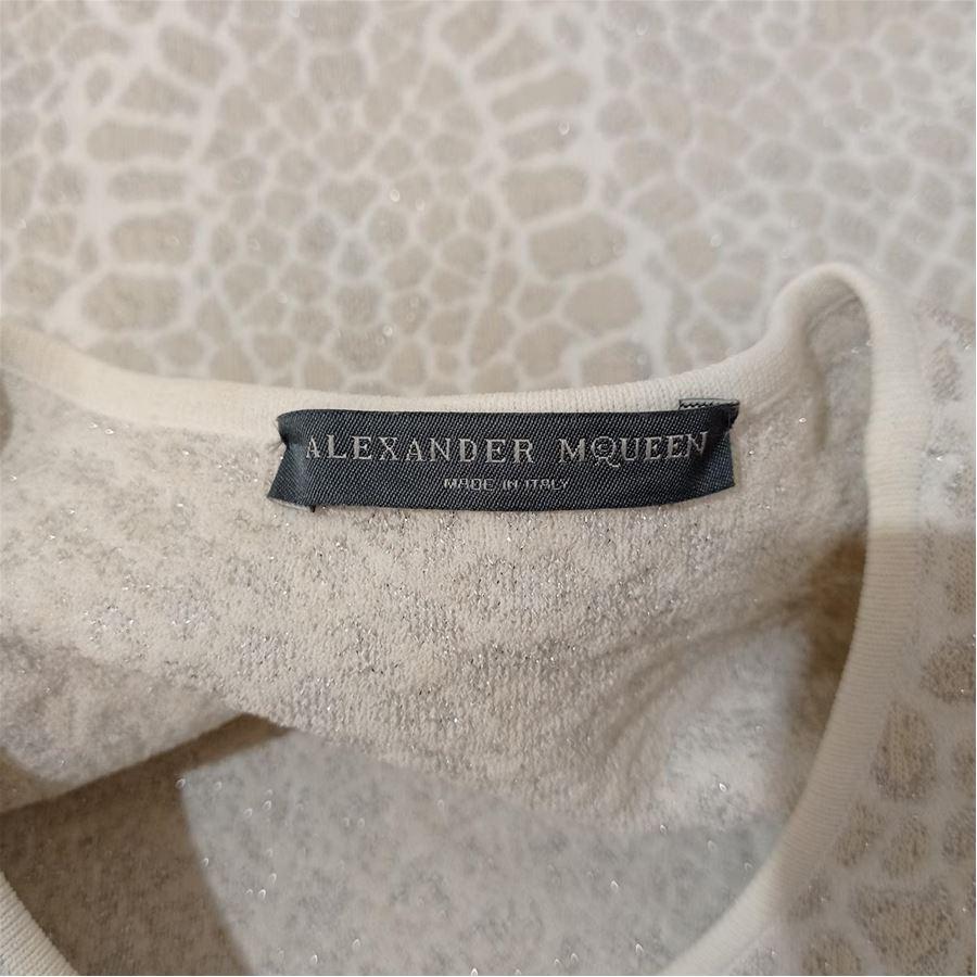 Alexander McQueen Fancy dress size XS In Excellent Condition For Sale In Gazzaniga (BG), IT