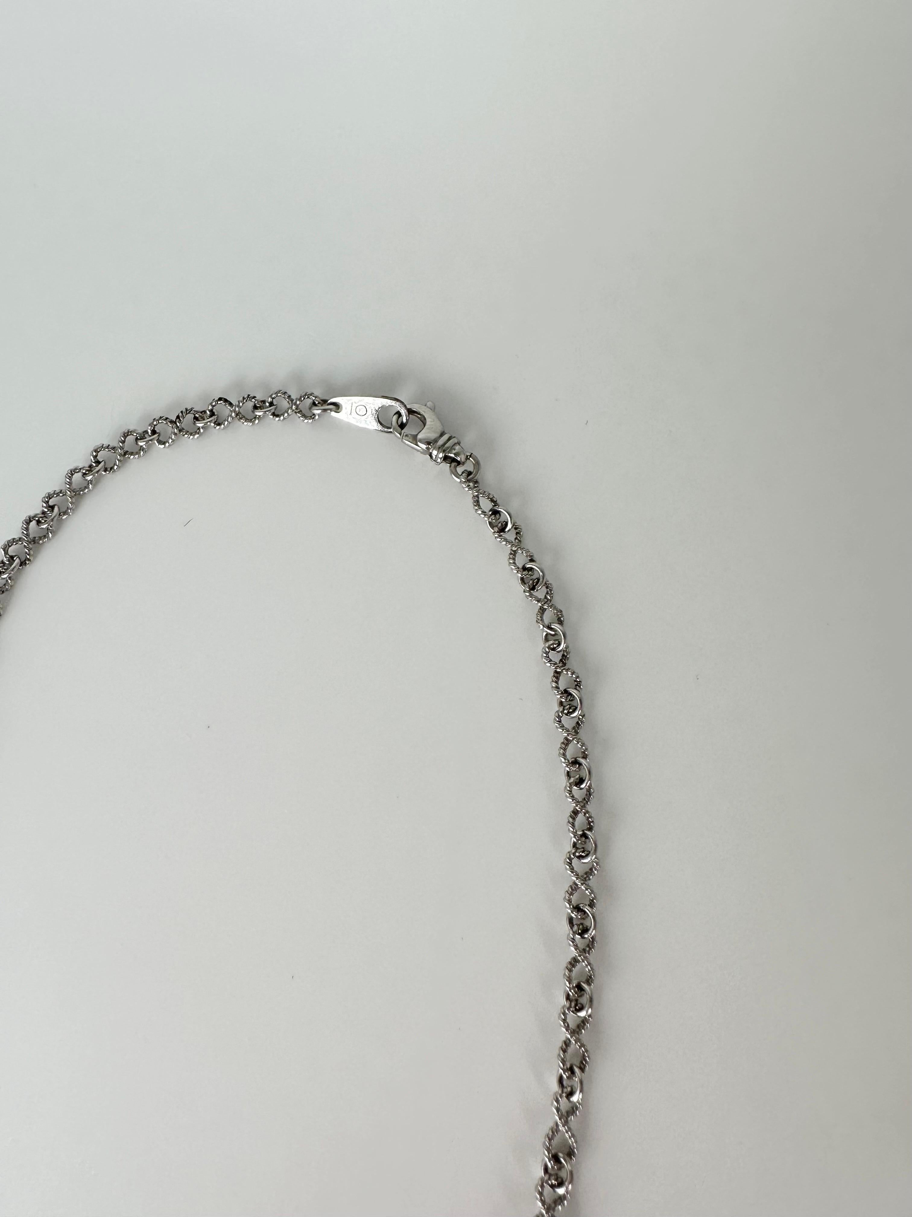 Fancy infinity chain necklace 17
