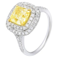 Fancy Light Yellow Diamond Fashion Ring