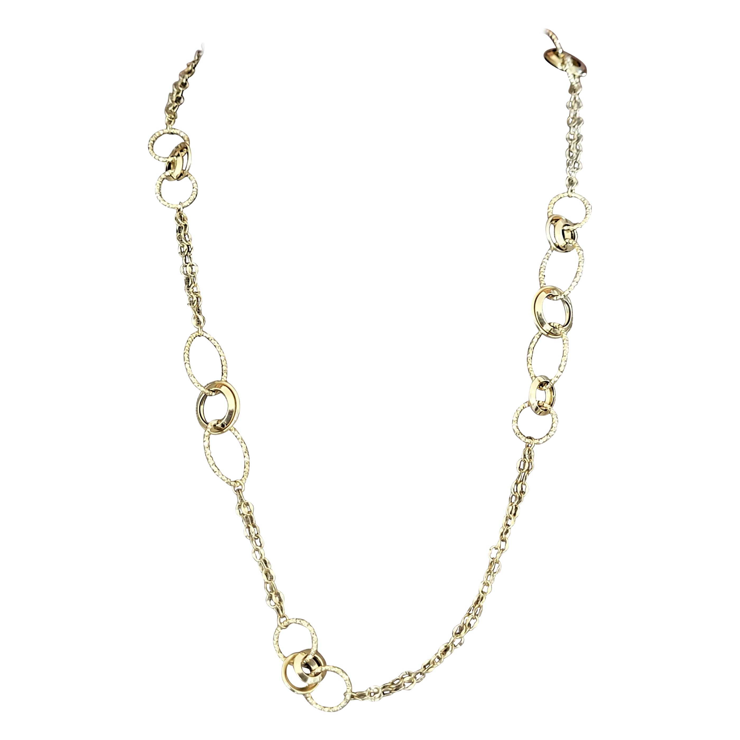 Collana A Link in oro 18 ct. in vendita