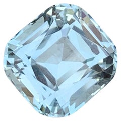 Loser Aquamarin im natürlichen Aquamarinschliff Edelstein für Schmuck mit 3,60 Karat Edelstein