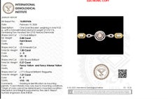 Pulsera tipo bolo ajustable con diamantes naturales de lujo, en oro macizo de 14k (certificada)