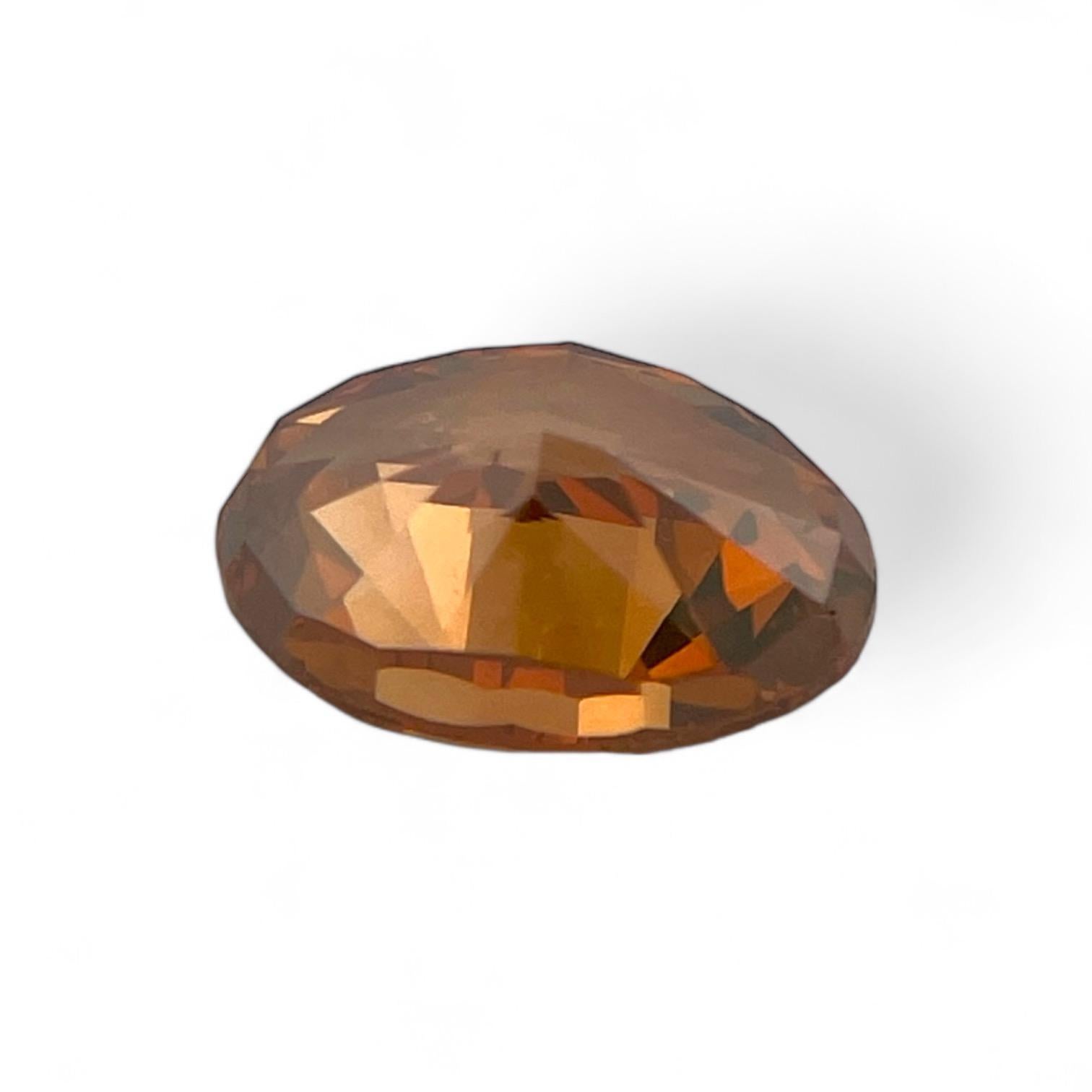 DESCRIPTION DE L'ARTICLE

Forme de la pierre : Ovale
Poids du diamant : 1,43 carat
Couleur : orange jaunâtre brunâtre
Dimensions : 8,32 x 5,47 x 3,77 mm
Symétrie : Très bonne
Polonais : Très bon
Fluorescence : Jaune moyen
Laboratoire de