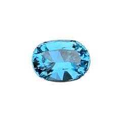 Fancy Oval Shape Natural Brazilian Sky Blue Topaz Gemstone for Ring Jewelry