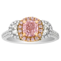 Fancy Pink Diamond Ring, 1,02 Karat