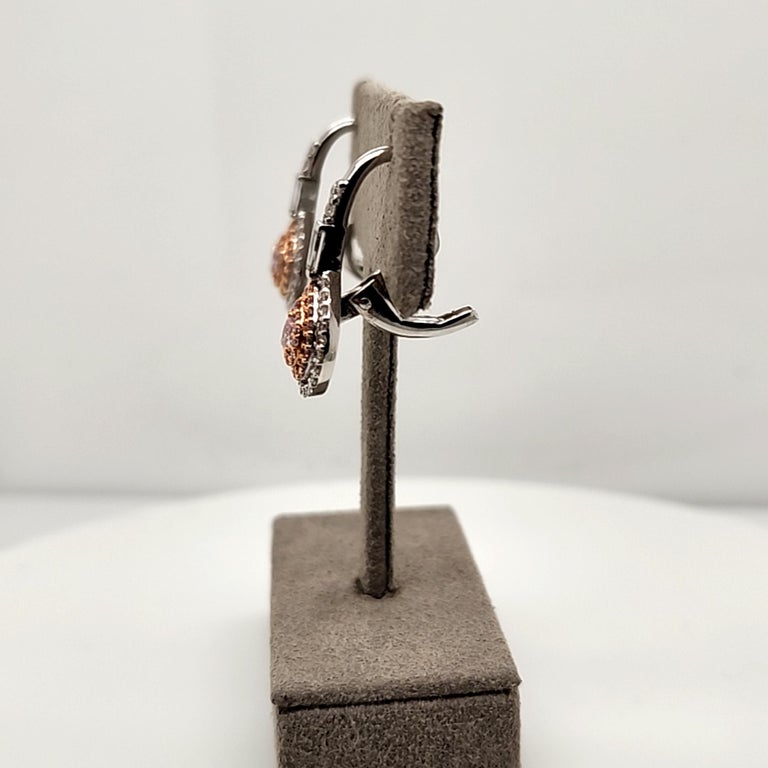 Minimalist Pear Drop Lever Back Earrings