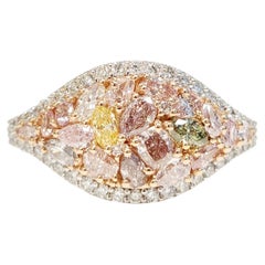 Fancy Shaped Mix Diamond Ring