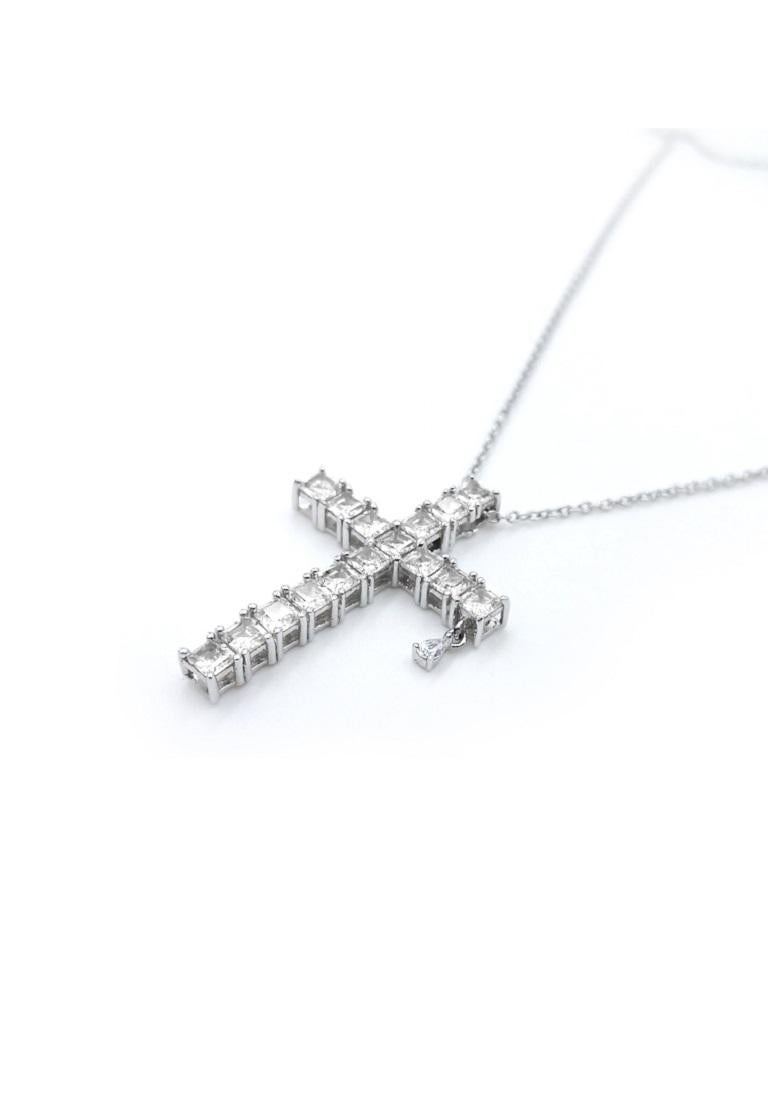 Fancy Silver Cross Kristina White In New Condition For Sale In Montreux, CH