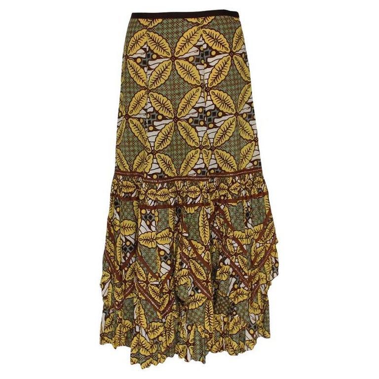 Easton Pearson Fancy skirt size 40 For Sale at 1stDibs