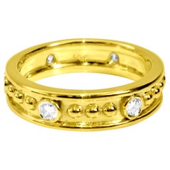 Bandeau en or 18 carats avec diamant naturel de 0,48 carat