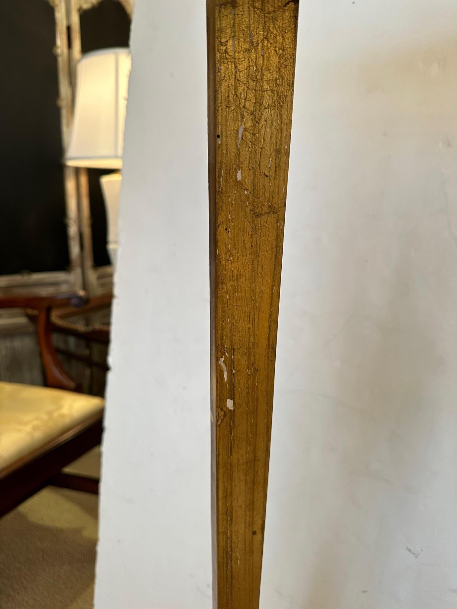 Fancy Tall French Neoclassical Pedestal or Plant Stand with Marble Top For Sale 2