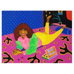'Fancy Truffles' Portrait Painting by Alan Fears Pop Art