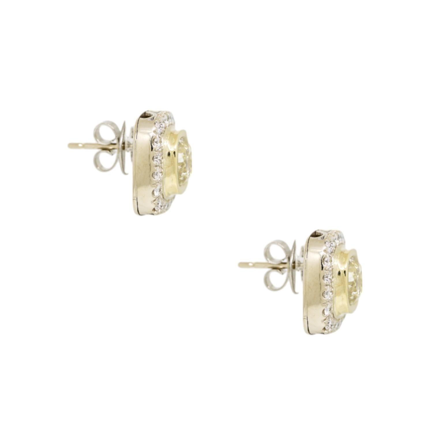 cushion cut diamond earrings