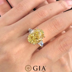 Fancy Yellow Diamond Verlobungsring - Eze Jewelry