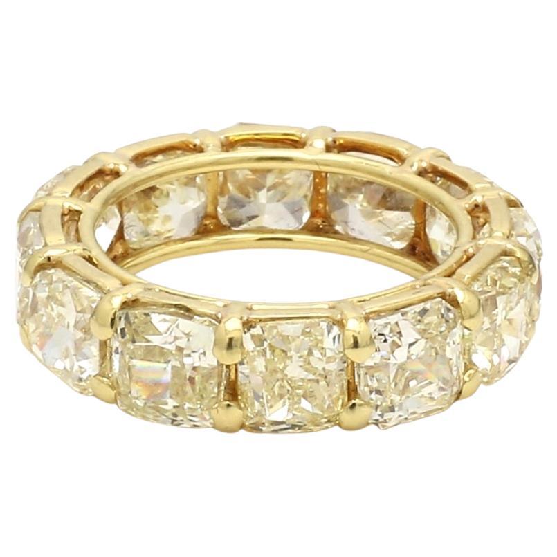 IGI Certified 4 Carat Diamond Eternity Wedding Band Ring in 14K Gold Value Collection 