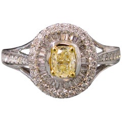 Fancy Yellow Diamond Ring