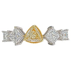 Fancy Gelber VVS-VS Reinheits-Diamantring