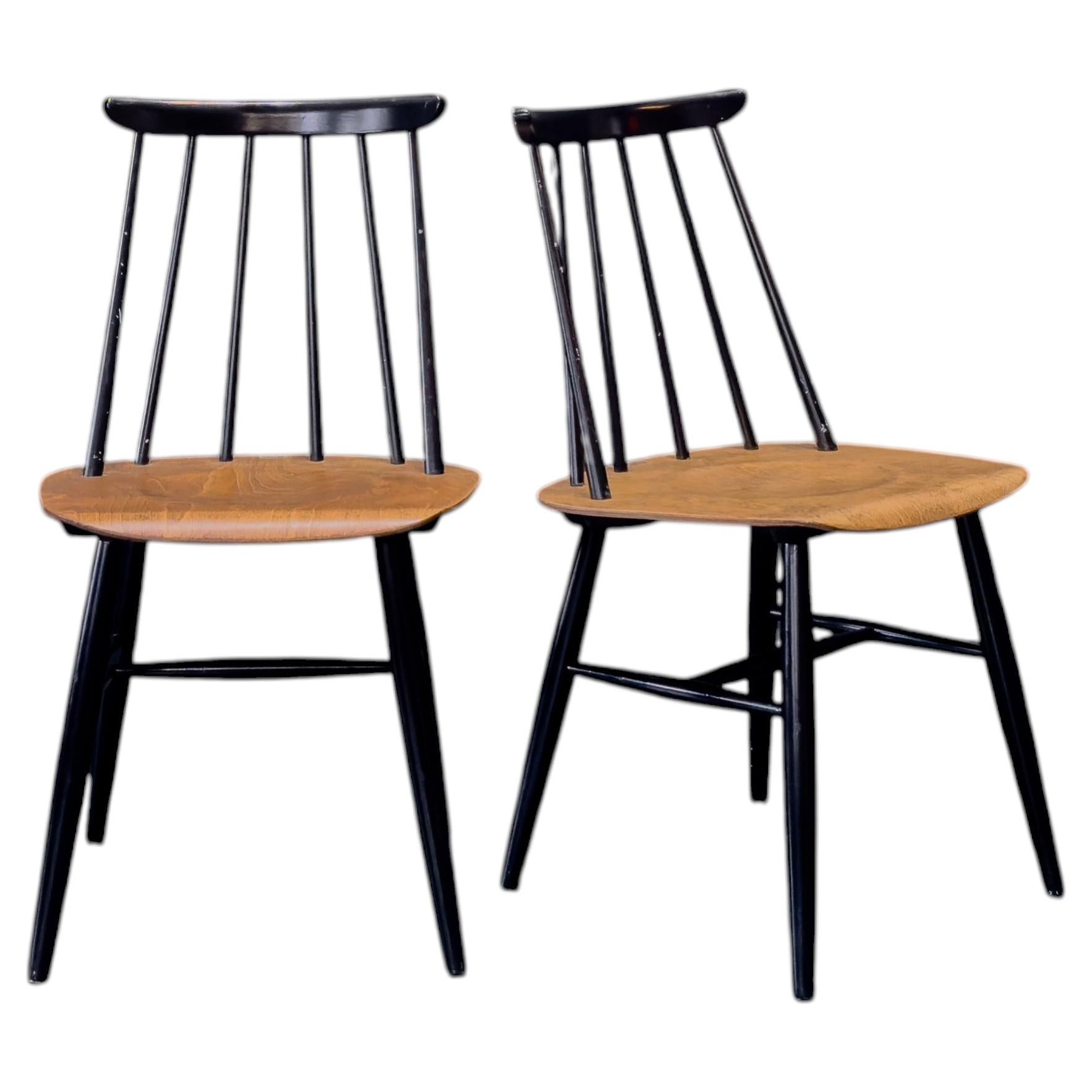 Fanett Dining Chair by Ilmari Tapiovaara for Edsby Verken For Sale