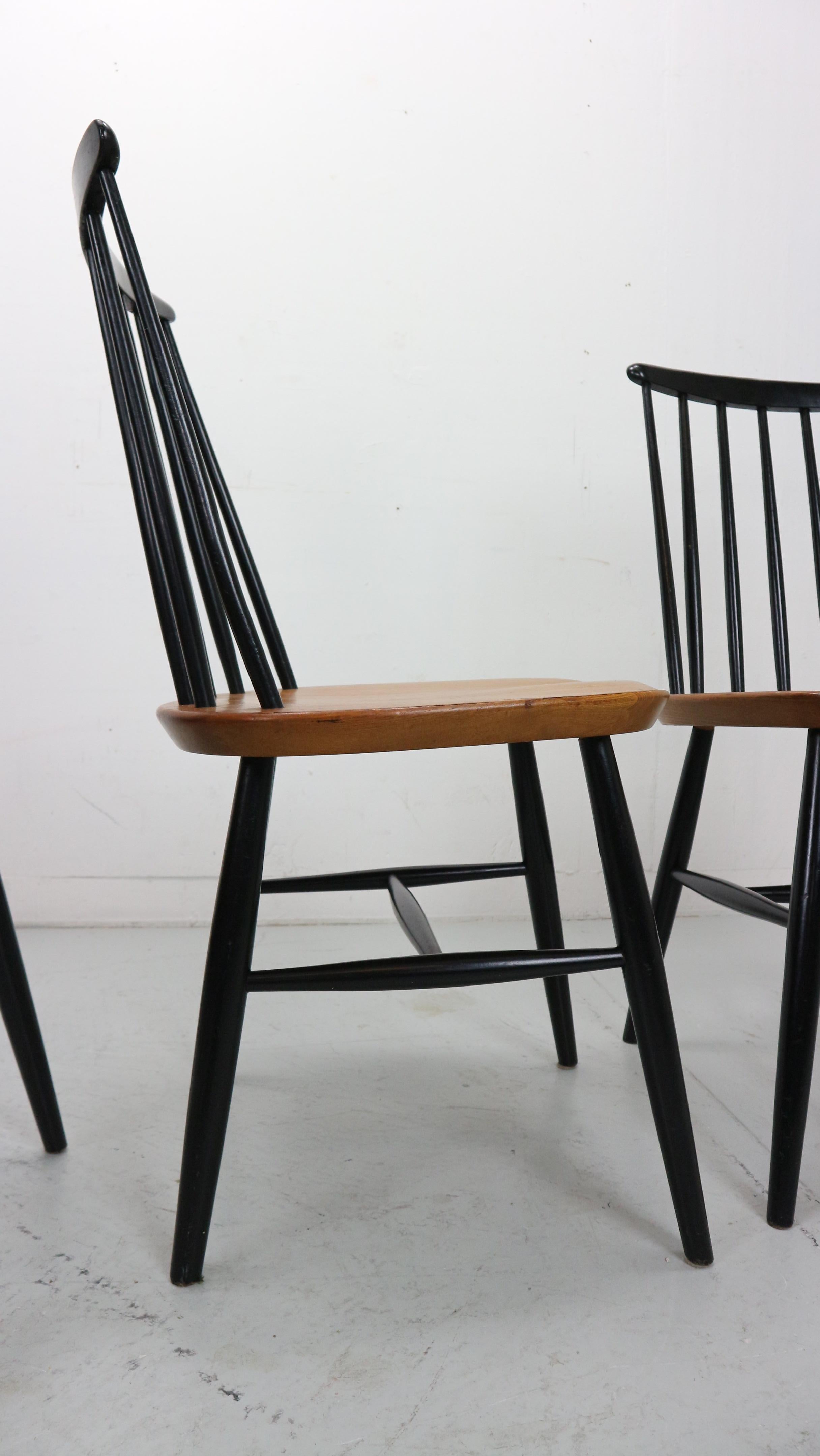 Fanett Dining Chairs by Ilmari Tapiovaara for Stol Kamnik, Set of 4 4