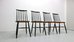 Fanett Dining Chairs by Ilmari Tapiovaara for Stol Kamnik, Set of 4