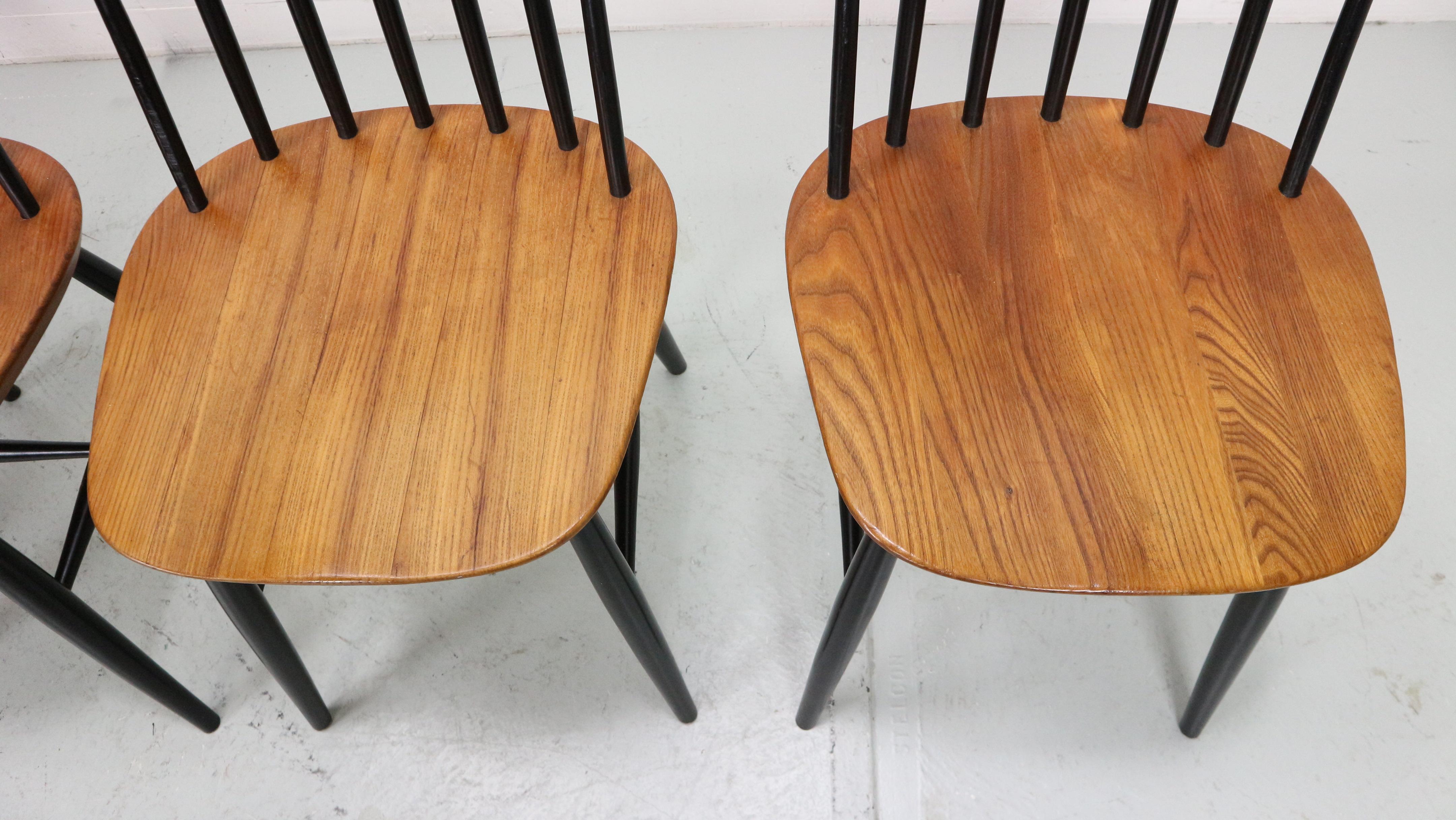 Fanett Dining Chairs by Ilmari Tapiovaara for Stol Kamnik, Set of 4 1