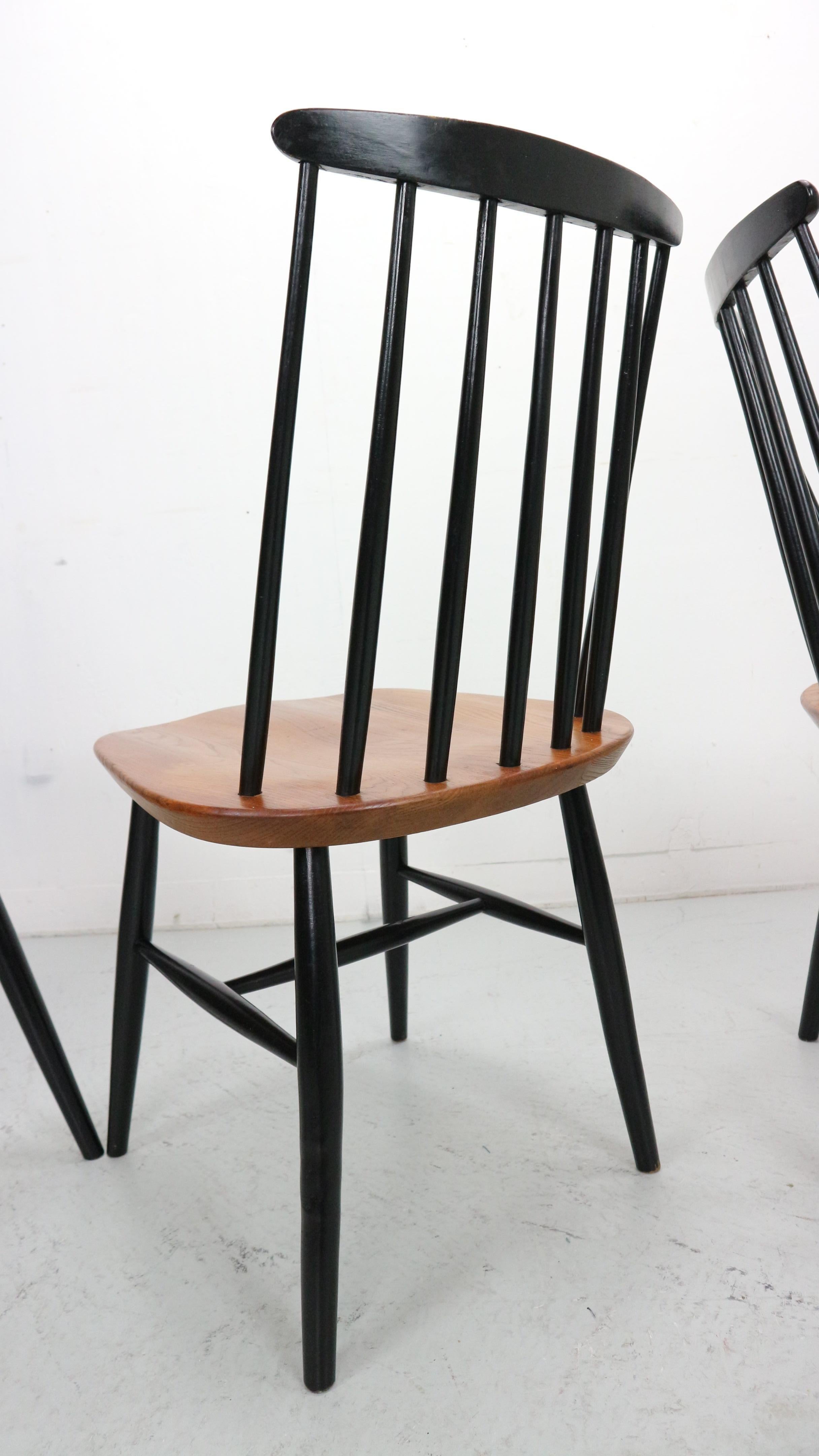 Fanett Dining Chairs by Ilmari Tapiovaara for Stol Kamnik, Set of 4 2