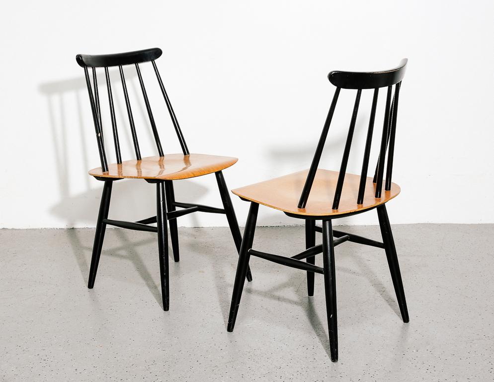 Mid-20th Century 'Fanett' Side Chairs by Ilmari Tapiovaara