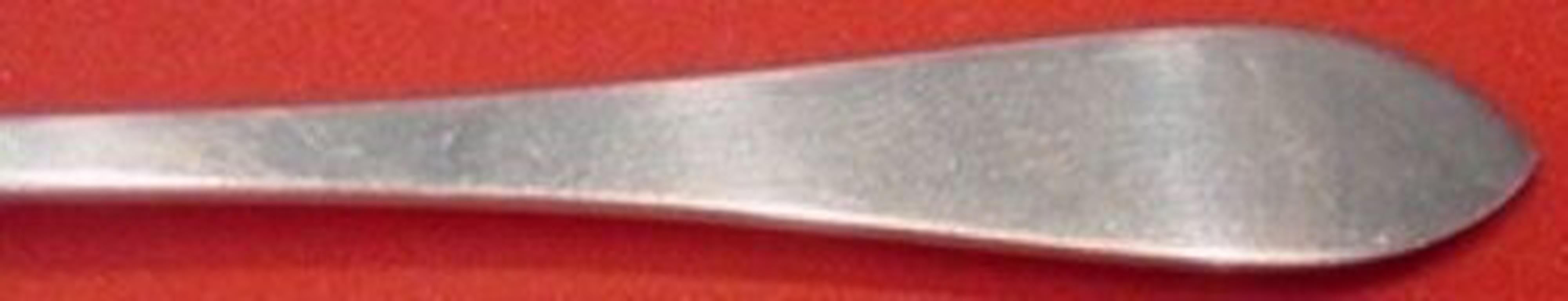 Sterling silver demitasse spoon, 4 1/4
