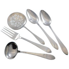 Vintage Faneuil by Tiffany & Co. Sterling Silver Essential Serving Set Large 5-Piece