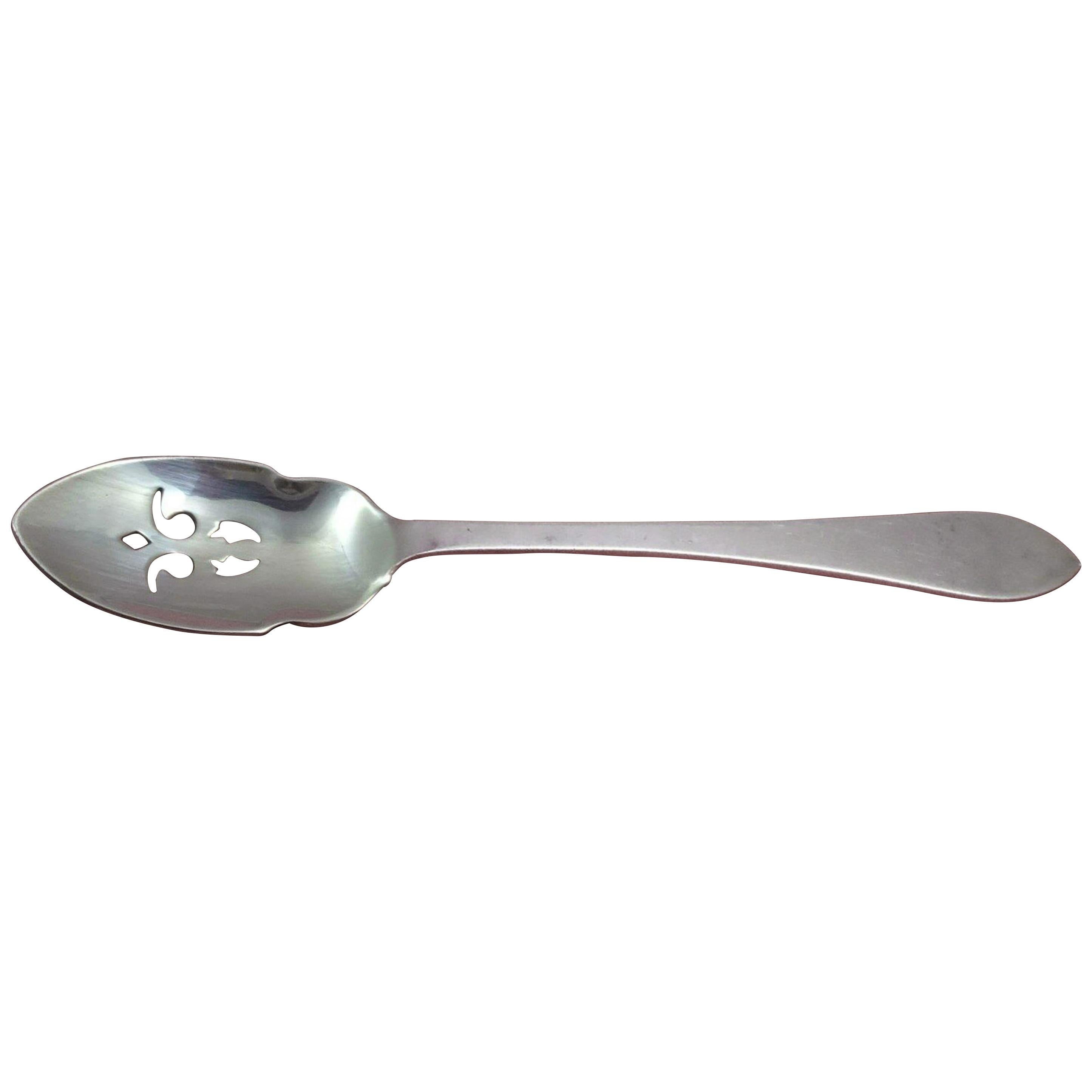 Faneuil by Tiffany & Co. Sterling Silver Olive Spoon Custom Made Pierced