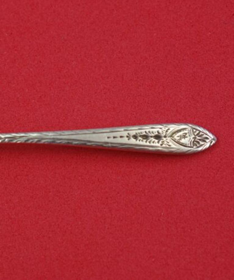 Sterling silver salt spoon, 2 1/8