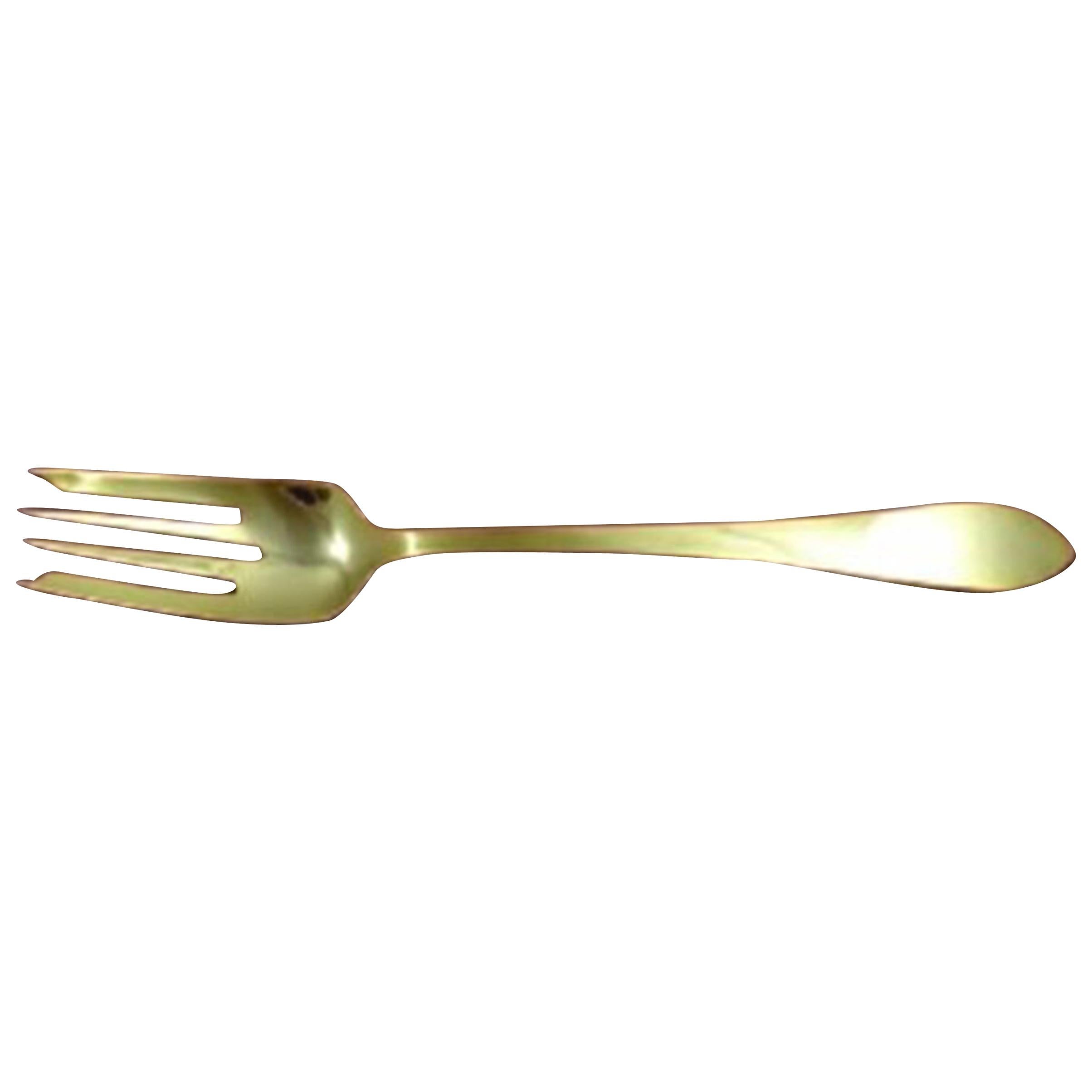 Sterling silver salad fork 6 3/4