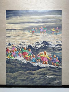 The Cloud (2006) Limited Edition by Fang Lijun hand signed by the artist