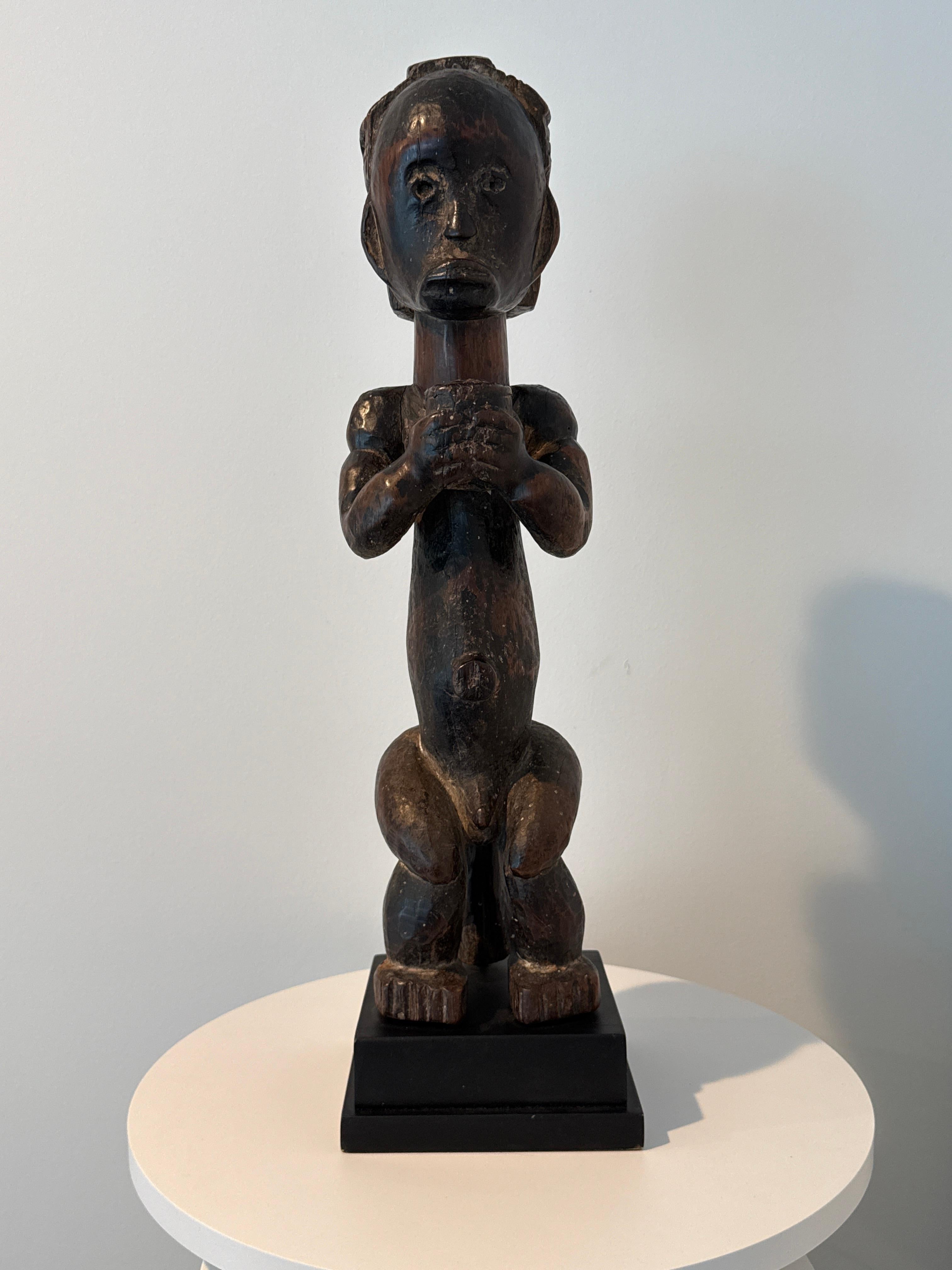 Gabonese Figura reliquiaria maschile Fang (stile Bieri), sottogruppo Fang-Betsi, Gabon in vendita