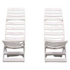 Fanini Fain Ascoli Piceno Maratea Folding Chairs, 1970s, Italy