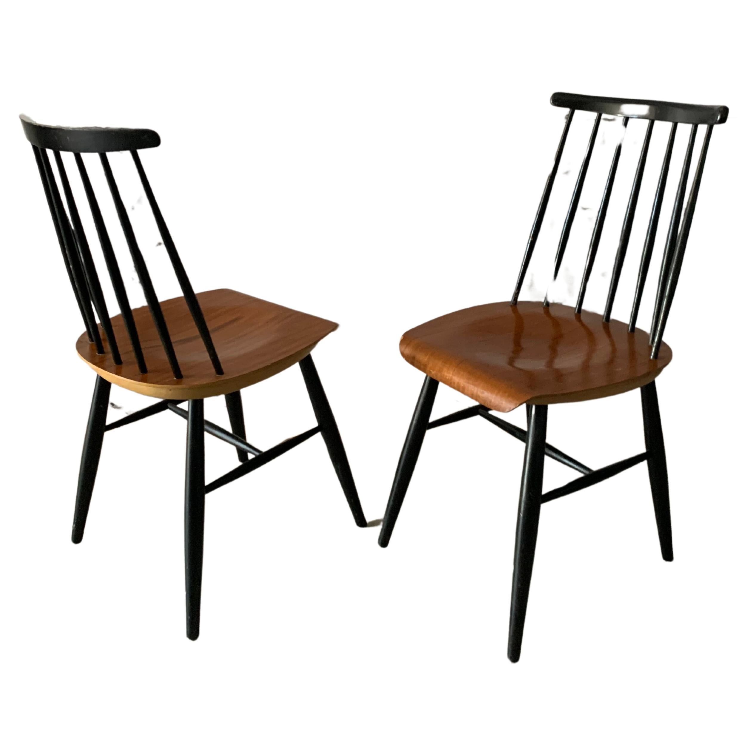 Fannett Dining Chairs By Ilmari Tapiovaara, Set Of 2 For Sale