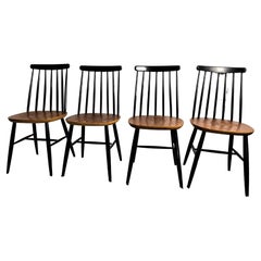 Fannett Dining Chairs by Ilmari Tapiovaara, Set of 4