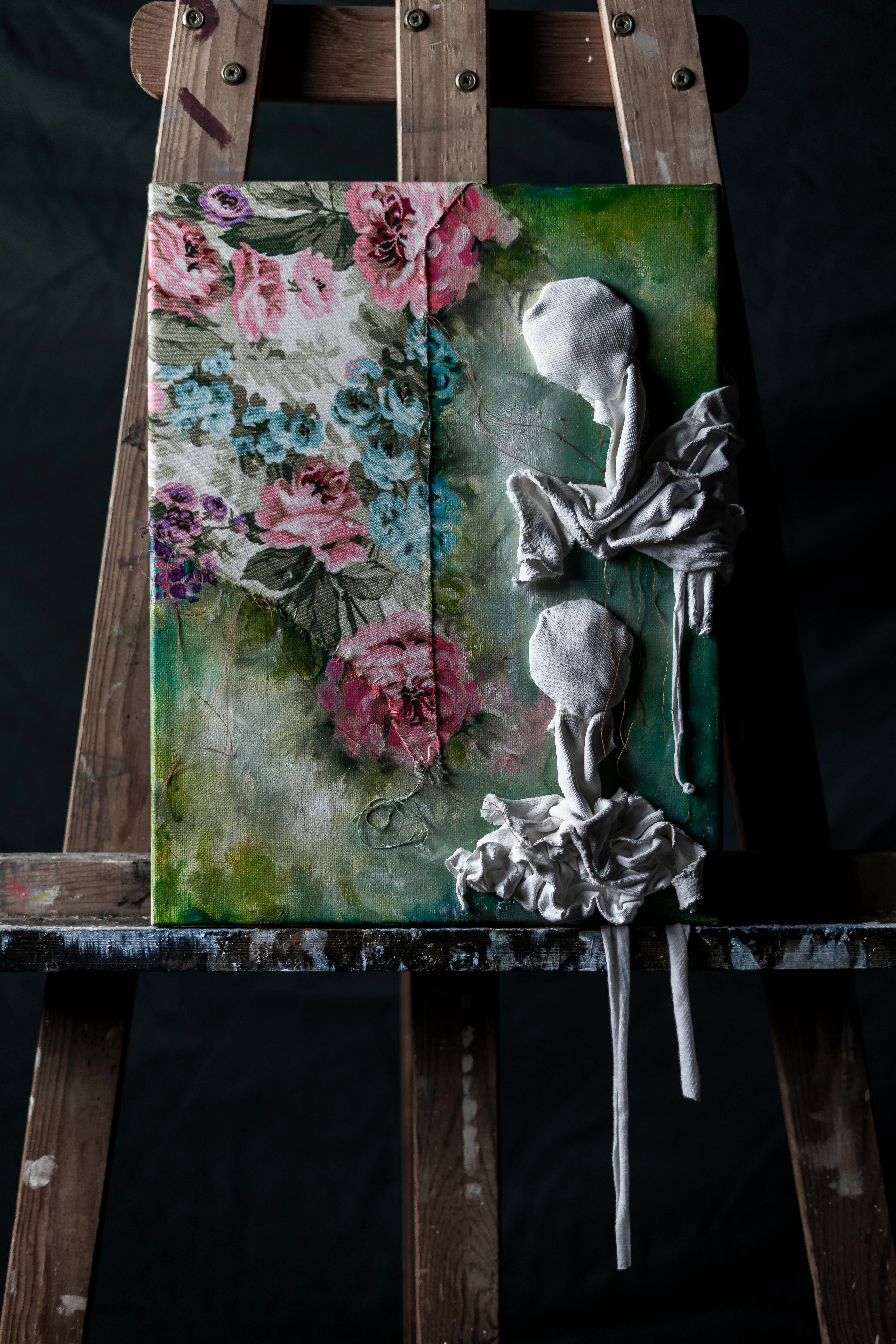 Renaissance à l'état brut II - Painting de Fanni Kopacsi