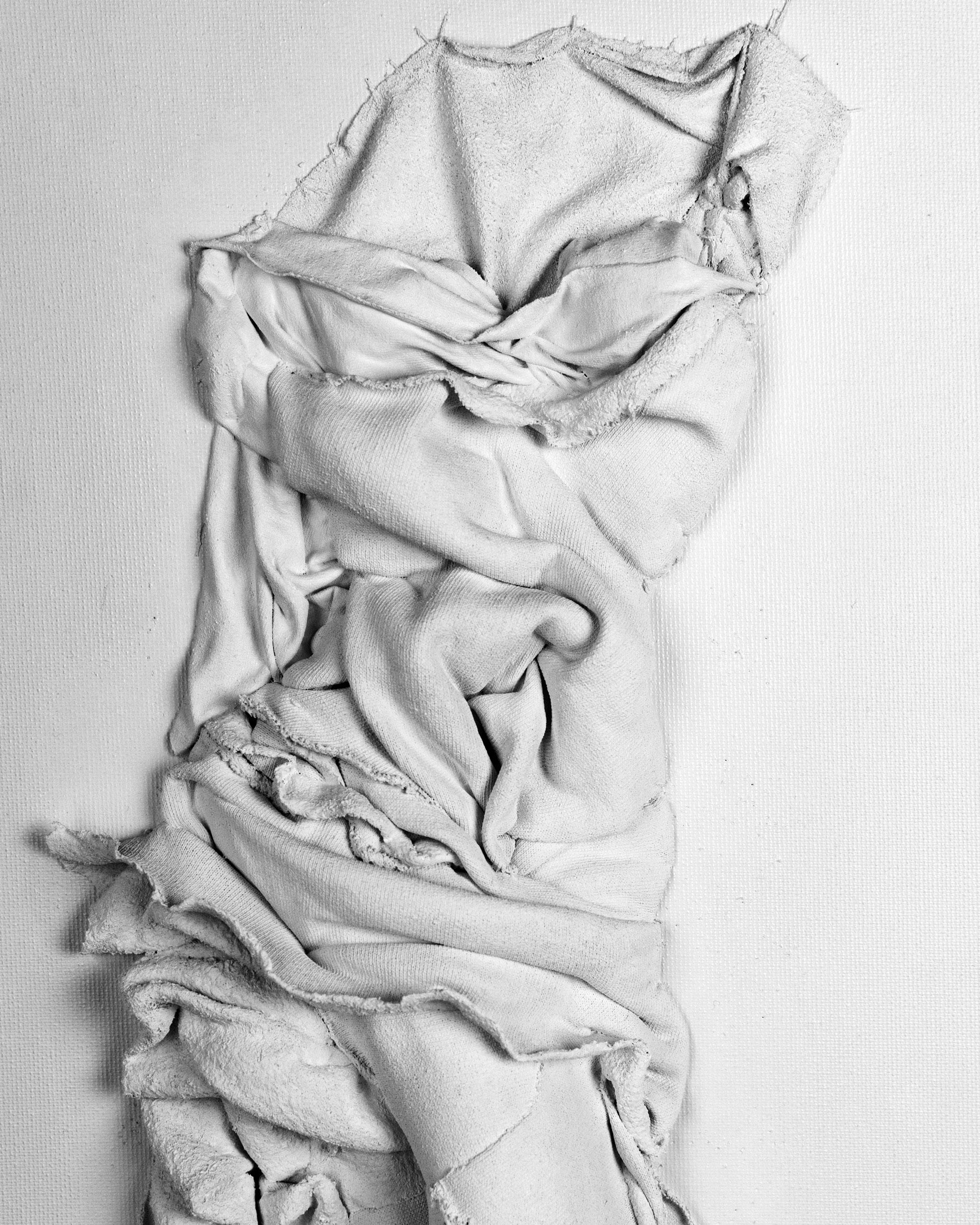Venus (white) - Painting by Fanni Kopacsi