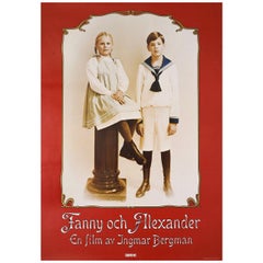 'Fanny and Alexander' 1982 Swedish B1 Film Poster