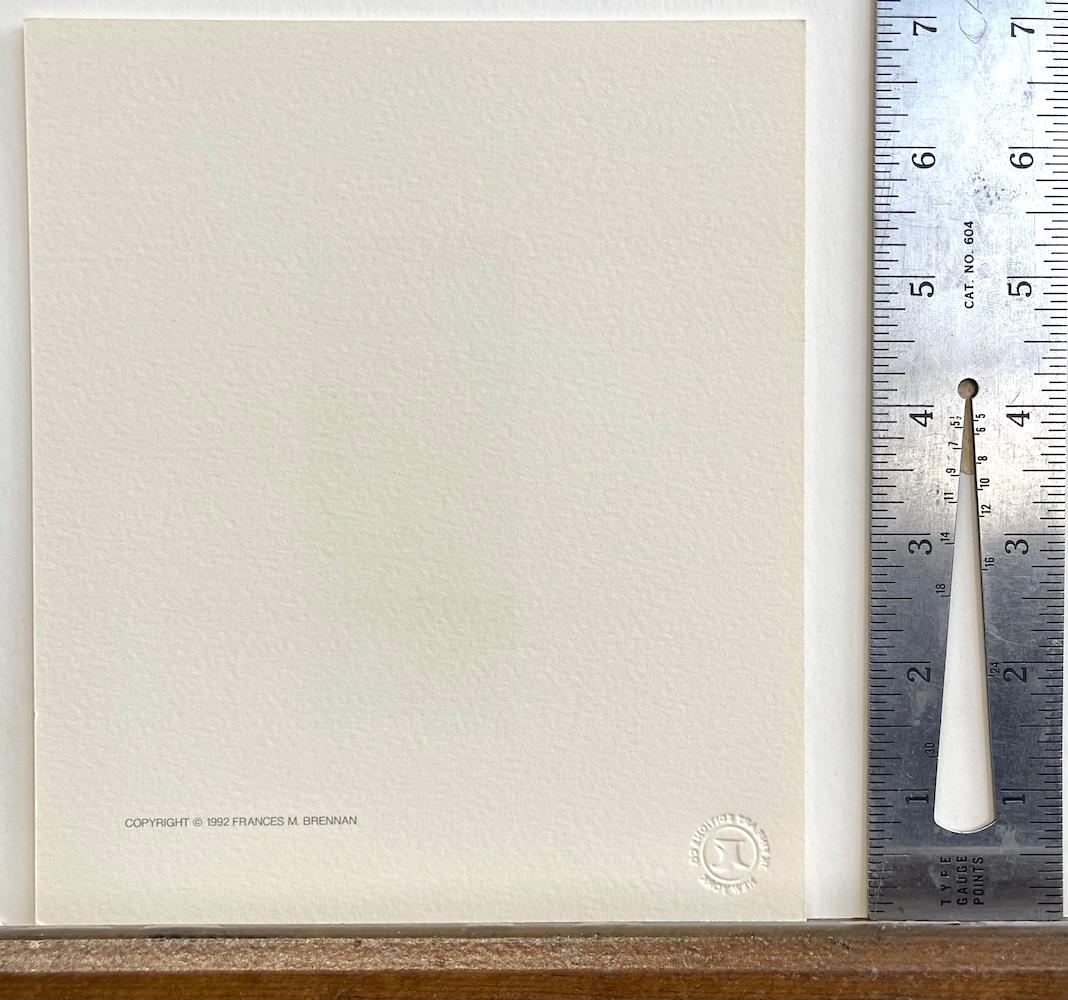 FALLING RIBBON è una litografia disegnata a mano in edizione limitata dall'artista surrealista americana Fanny Brennan, realizzata con tecniche tradizionali di litografia a mano e stampata su carta d'archivio Artistics, 100% priva di acidi. FALLING